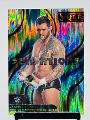 2023 WWE Panini Select Retail KARRION KROSS Sensations Flash Parallel Insert - Image 1 of 2