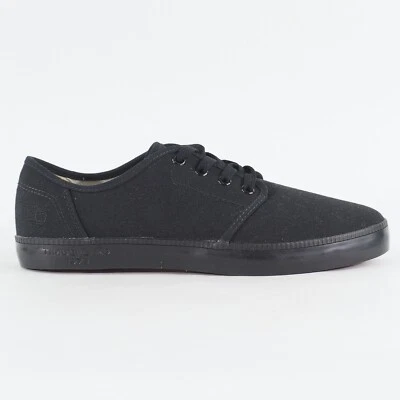 Mens Timberland Newport Bay Oxford A14XC Black Canvas Lace Up Low Casual Shoes - Image 1 of 4