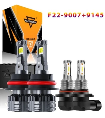 For Ford Ranger 2001-2011 CANBUS LED Headlight High Low Beam + Fog Light Bulbs - Image 1 of 4