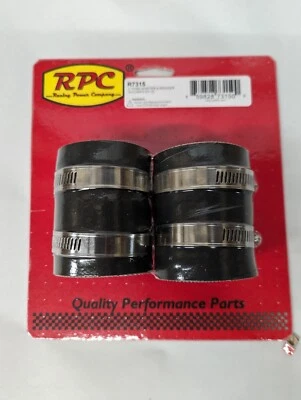 Extremo de manguera de goma Racing Power coempaquetado extremo de radiador 2 pulgadas x 1,5 pulgadas R7315 Foto 1 de 2