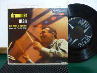 GENE KRUPA ANITA  O'DAY / ROY ELDRIDGE. DRUMMER MAN VERVE PART 1 EP.  45 - Image 1 of 2