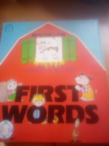 MacMillan Learning Window Books First Words 1982 - Picture 1 of 4