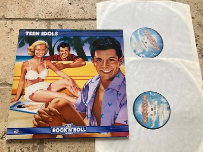 TIME LIFE-THE ROCK N ROLL ERA - TEEN IDOLS VINYL ALBUM 2LP RECORD - NM💥 - Image 1 of 4