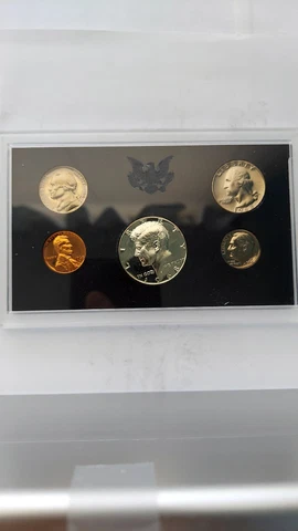 1968-S United States Proof Set, With Box Cover