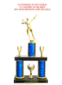 ADONIS / BODY BUILDER TROPHY MALE ADONIS 12 COLORS - Picture 1 of 4
