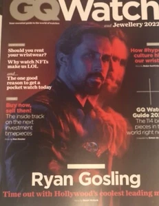 British GQ Magazine - WATCH and Jewelry Guide (2022) RYAN GOSLING - Picture 1 of 1