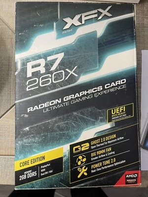 XFX AMD RADEON R7 260X 2GB GDDR5 Video Card (2x DVI / 1x Dispaly Port / 1x HDMI) - Image 1 of 3
