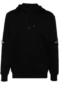 CP Company Diagonal Raised Fleece Lens Hooded Top, Size Medium ,RRP £265 - Picture 1 of 5