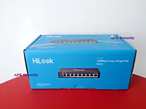 Hikvision HiLook 8 Port PoE Unmanaged Switch NS-0109P-60 3Yrs Australia Warranty - Picture 1 of 1