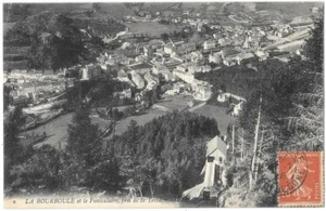 LA BOURBOULE 63 Le Funiculaire CPA écrite à Melle Desporte de Tarare en 1908 - Imagen 1 de 2
