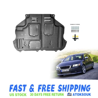 Front Skid Plate For Volvo S40 2008-2011 Impact Resistant Engine Guard Cover - Image 1 of 4