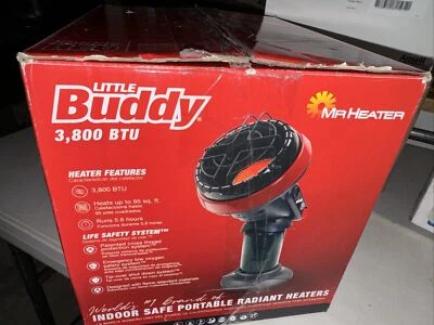 Calentador de propano radiante portátil Little Buddy Mr. Heater 3.800 BTU Foto 1 de 3
