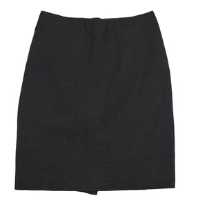 Ann Taylor Reißverschluss hinten Bleistiftrock Damengröße 6 einfarbig dunkelgrau - Bild 1 von 9