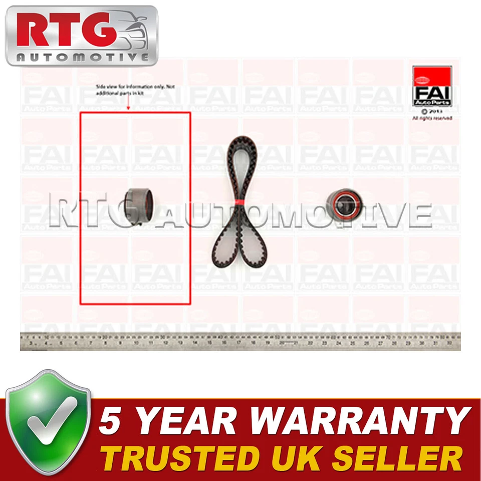 Timing Cam Belt Kit Fits Mazda B-Series Bongo Ford Ranger 2.4 D 2.5 TD - Image 1 of 1