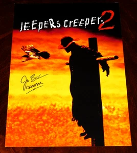 JONATHAN BRECK "THE CREEPER" SIGNIERT JEEPERS CREEPERS 2 12X18 POSTER HORROR!!! - Bild 1 von 1