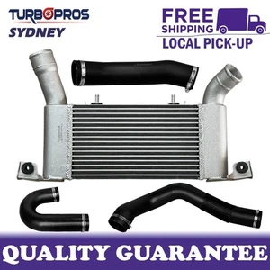 Upgrade Aluminium 64mm Intercooler & Hoses For Mitsubishi Pajero 4M41 3.2L - Picture 1 of 16