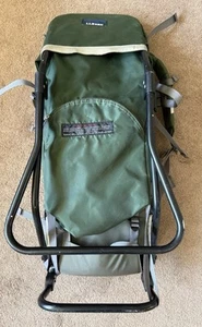 L.L. Bean Klapprucksack Kindertrage Wandertasche grün " - Bild 1 von 7