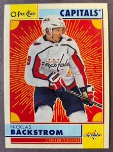 2022-23 O-Pee-Chee Retro #161 Nicklas Backstrom Washington Capitals - Picture 1 of 1