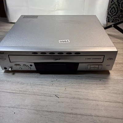 RCA Rp8078 5 Disc CD Player Changer Carousel CD-R CD-RW No Remote - Image 1 of 4