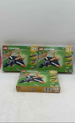 Lego 31126 Supersonic-Jet Creator 3-in-1 Jet Gebäude komplettes Set Menge 3 Box - Bild 1 von 4
