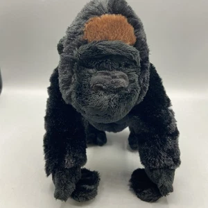 Webkinz Silverback Gorilla Plush Silver Back Stuffed Animal No Code Ganz HM335 - Picture 1 of 7