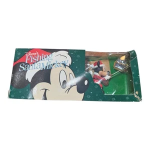 Disney Pesca Santa Mickey Mouse Figura Animada Navidad en Caja - Imagen 1 de 2