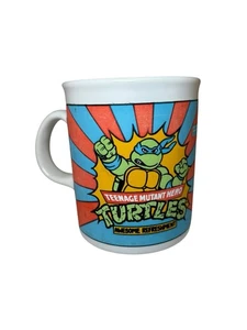 Teenage Mutant Hero Turtles Mug Vintage 1990 Kinnerton Ceramic Cup Classic TMNT - Picture 1 of 5