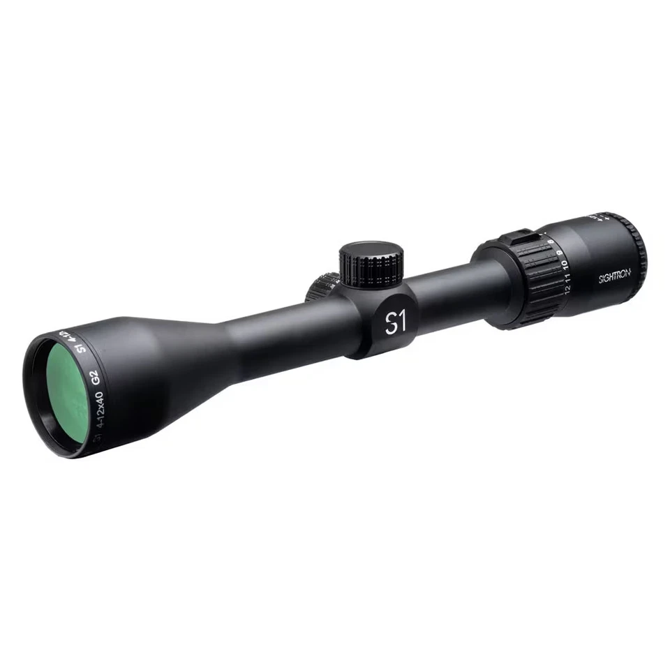 Sightron S1 4-12X40 G2 HHR Hunter Riflescope Multi-Coated 1-Inch Tube (32006)