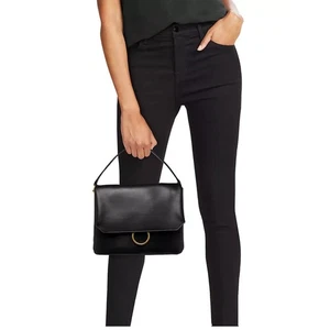 Rag & Bone Black Leather Blake Convertible Handbag - Picture 1 of 11