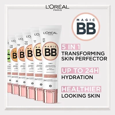 L'Oreal Paris Magic BB Cream ** CHOOSE YOUR SHADE** BRAND NEW - Image 1 of 4