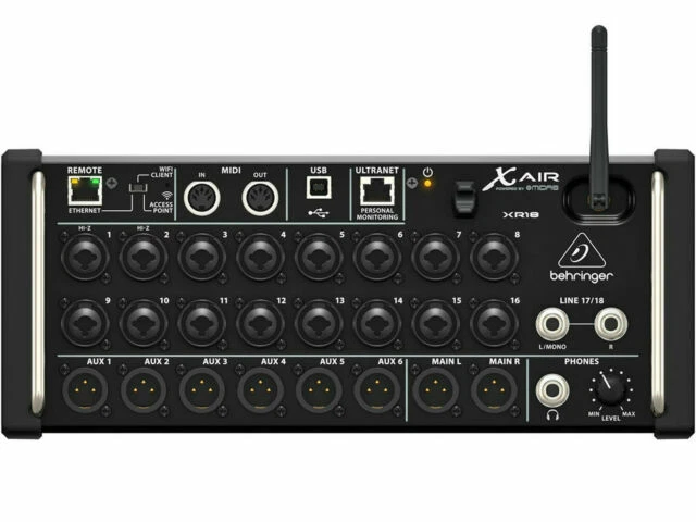 Behringer X Air XR18 Audio-Mixer - Schwarz