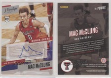 2021-22 Chronicles Draft Picks Prestige Bonus Shots Signatures Mac McClung Auto