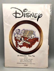 The Disney Catalog Cross Stitch Kit 101 Dalmations Piano Time - Picture 1 of 3