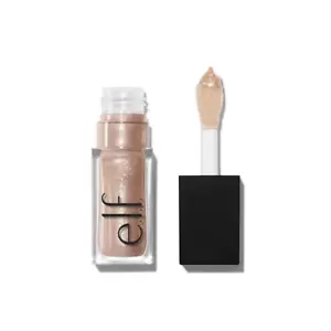 e.l.f. Cosmetics Glow Reviver Lip Oil Glimmer Crystal Baller Champagne 0.25 oz - Picture 1 of 9