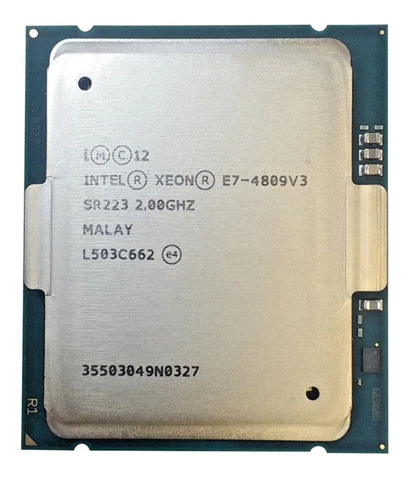 Intel Xeon Processor E7-4809v3 20M Cache 8 Core 2GHz FCLGA2011 SR223 6.4GTs CPU - Image 1 of 2