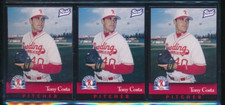 Lot (3) 1997 Best #11 Tony Costa Reading Phillies Player Lot (FZ24) SWSW6