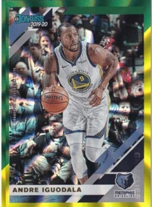 2019-20 DONRUSS GREEN YELLOW LASER HOLO ANDRE IGUODALA MEMPHIS GRIZZLIES - F931 - Picture 1 of 2