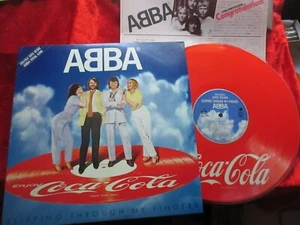 ABBA Slipping through my Fingers (1981) JAPAN LP PROMO PICTURE DISC Coca Cola - Bild 1 von 1