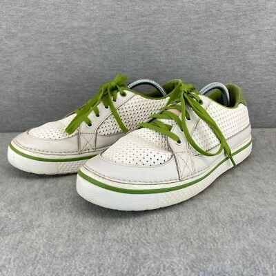 CROCS Drayden Golf Shoe Mens 10 White Parrot Green Spikeless 18975 - Image 1 of 4