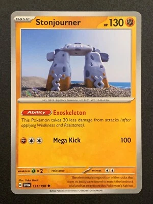 Stonjourner | 121/198 |  Uncommon | Scarlet & Violet Base Set | Pokemon TCG - Image 1 of 3
