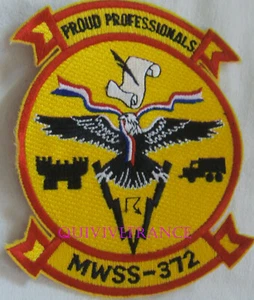 PUS362 - US MARINE CORP. MWSS-372 Wing Support Squadron PATCH - Picture 1 of 2