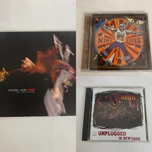 Pearl Jam- Nirvana & Aerosmith - 3 Pk CD’s - Picture 1 of 5