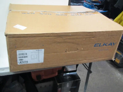 Elkay LR25223 Lustertone 25" Drop In Single Basin Stainless Steel - 3 Faucet - Image 1 of 4