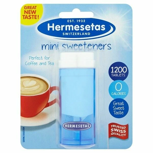 Hermesetas Mini Sweeteners Original - 1200 Tablets