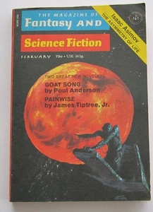 FANTASY SCIENCE FICTION February 1972 Cosmic Sin by Dean R. Koontz - Bild 1 von 1