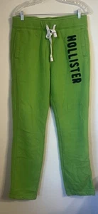 VTG Hollister Sweat Pants Bright Lime Green Men Sz Large 34 Waist Philippines - Picture 1 of 18