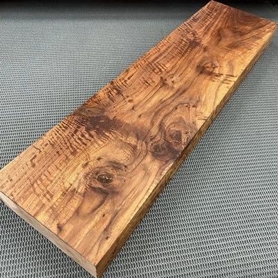 B403 Rizado Bastogne Racimo de Nogal Burl Tablero Bloque Tallado Artesanía 31" Foto 1 de 4