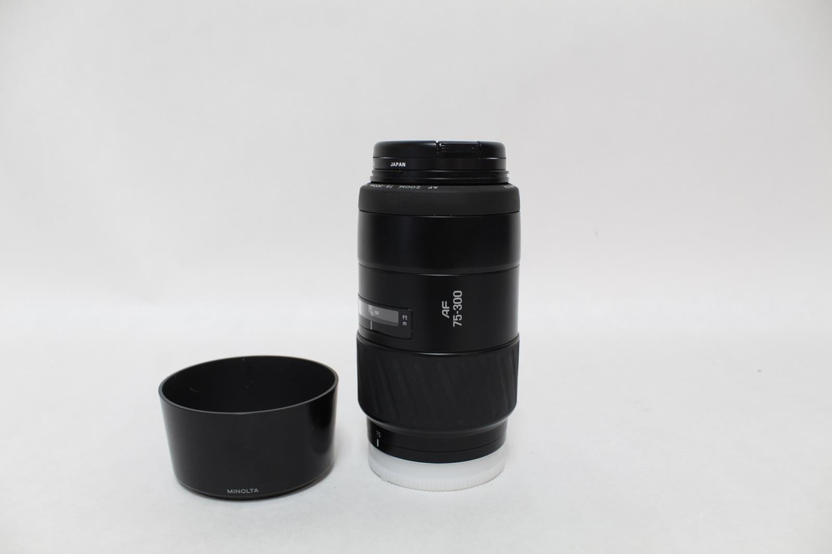 MINOLTA AF 75-300 mm F4.5‐5.6 ソニー aマウント用 Minolta AF 75-300mm F/4.5-5.6 | LENS-DB.COM