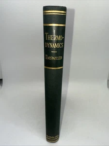 Thermodynamics 4th Edition By J.E. Emswiler, 1937 - Picture 1 of 15