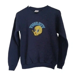 Vintage kids Looney Tunes  Tweety Bird Sweatshirt used As-Is  - Picture 1 of 8